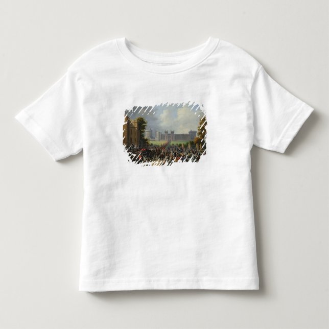 T-shirts A chegada de Louis-Philippe em Windsor (Frente)