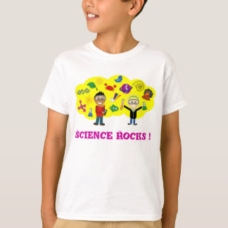 T-shirts A ciência balança desenhos animados