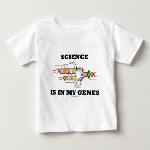 T-shirts A ciência está em meus genes (a réplica do ADN)