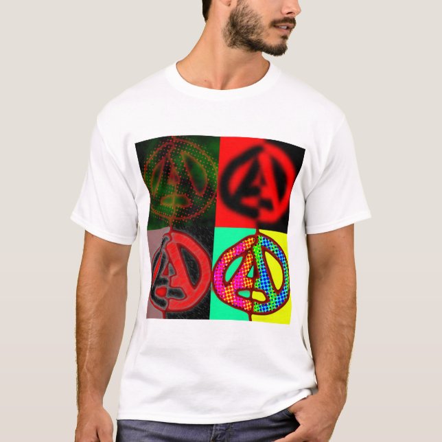 T-shirts a circundados estilo (Frente)