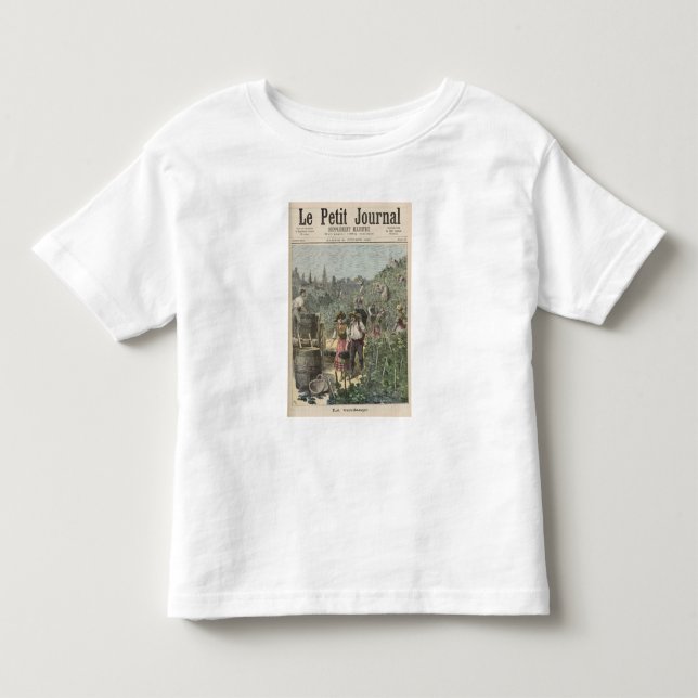 T-shirts A colheita do vinho (Frente)