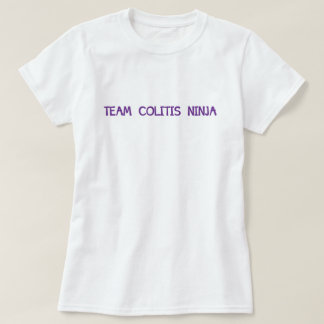 T-shirts A colite Ninja da equipe TOMA o T das ETAPAS