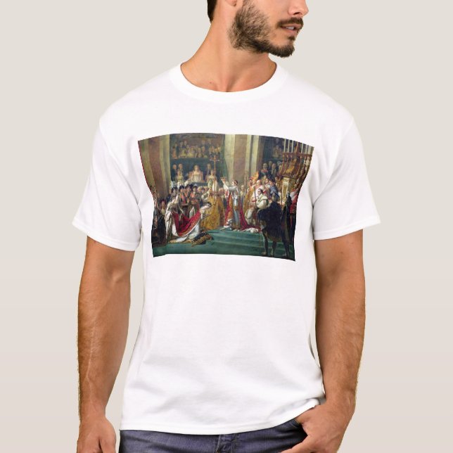 T-shirts A consagração e o Josephine de Napoleon (Frente)