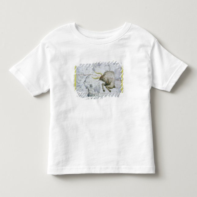 T-shirts A constelação de Taurus, chapeia 2 'do atlas Coele (Frente)