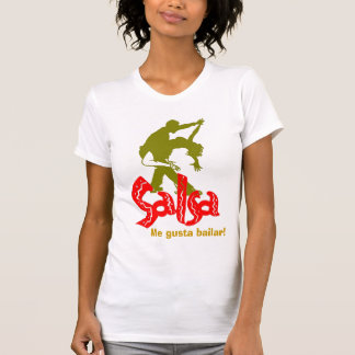 T-shirts A correia T das mulheres da salsa!