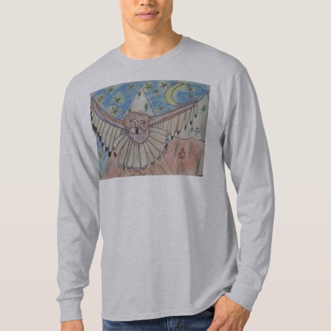 T-shirts A coruja (Frente)
