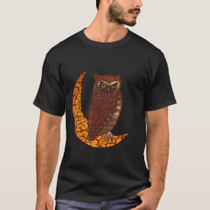 T-shirts A Crescent Moon Owl