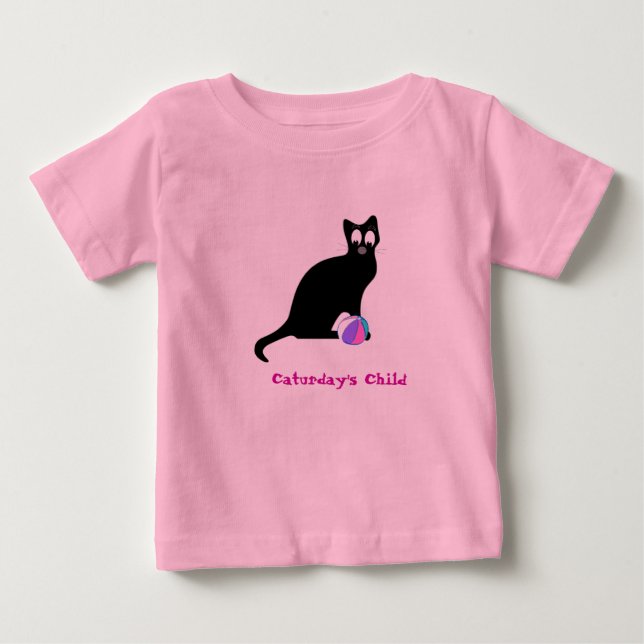 T-shirts A criança de Caturday (Frente)