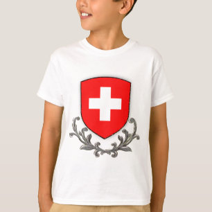 T-shirts A crista suíça caçoa a campainha