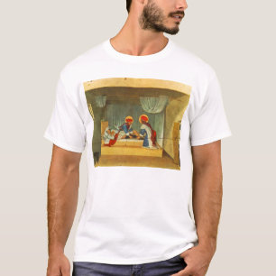 T-shirts A cura de justiniano pelo santo Cosmas e pelo