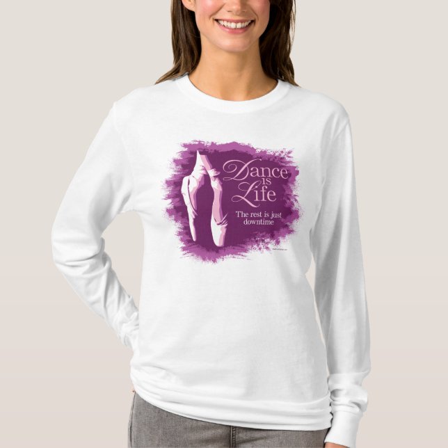 T-shirts A dança é vida (Frente)