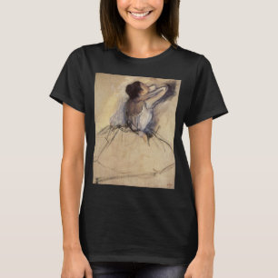 T-shirts A Dançarina de Edgar Degas, Arte Vintage de Bailar