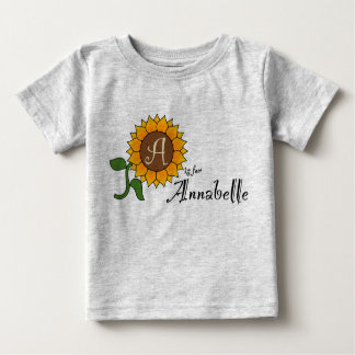 T-shirts A é para Annabelle Sunflower T Shirt