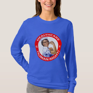 T-shirts A enfermeira "Rosie" diz que os "cuidados médicos