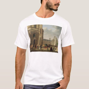 T-shirts A entrada ao Musee de Louvre e St.