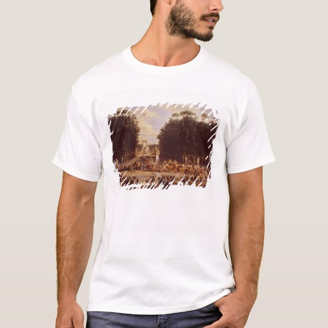 T-shirts A entrada de Napoleon e de Marie-Louise (Frente)