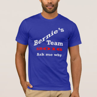 T-shirts A equipe 2016 dos *Bernie