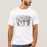 T-shirts A ereção do tabernáculo<br><div class="desc">A ereção da escola inglesa do tabernáculo pelas crianças de Israel na região selvagem situada em um colecção privada. O a ereção do tabernáculo pelas crianças de Israel na região selvagem foi criada em torno do século XIX.</div>