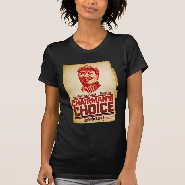 T-shirts A escolha do presidente das senhoras (Frente)