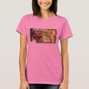 T-shirts A esperança por muito tempo Sleeved das senhoras