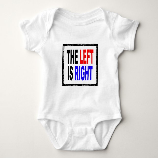 T-shirts A esquerda é direita (Frente)
