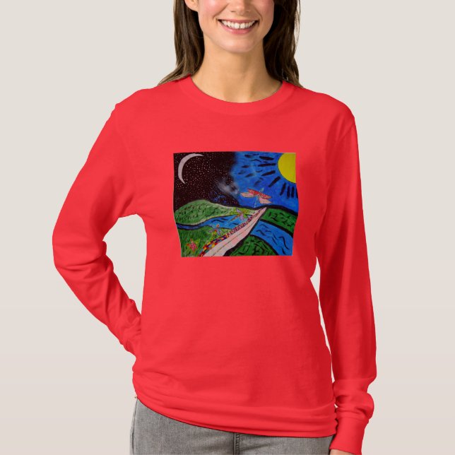 T-shirts A estrada (Frente)