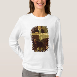 T-shirts A estudante pequena, ou a estudante pobre