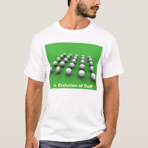 T-shirts A evolução do golfe