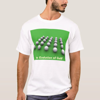 T-shirts A Evolução do Golfe