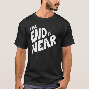 T-shirts A extremidade está próximo