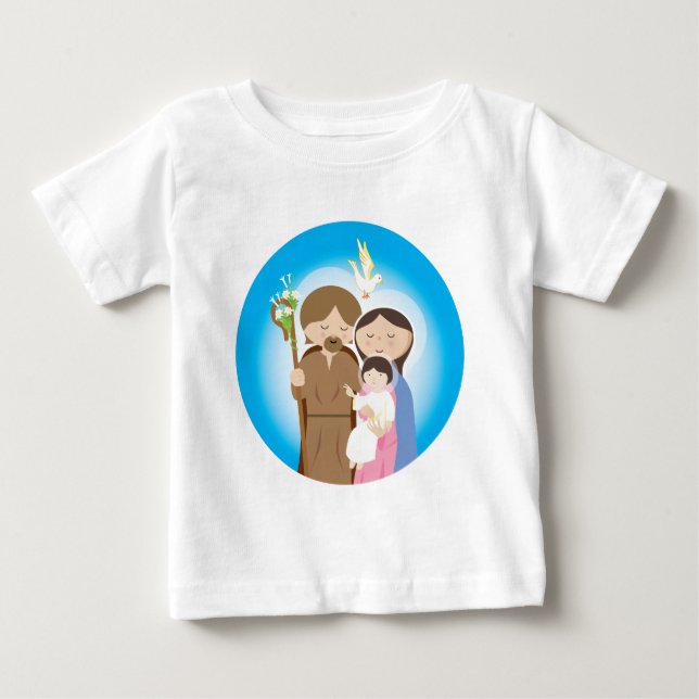 T-shirts A família santamente (Frente)