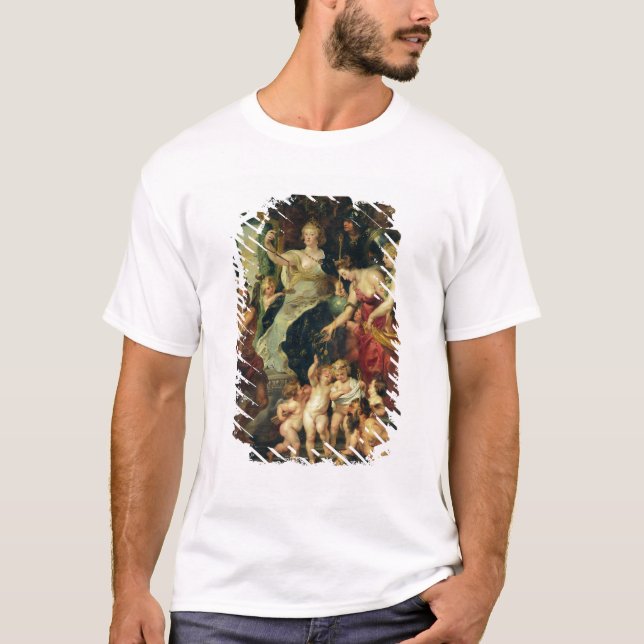 T-shirts A felicidade da regência, 1621-25 (Frente)