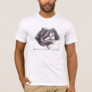 T-shirts A felicidade está encontrando alguém para amar!
