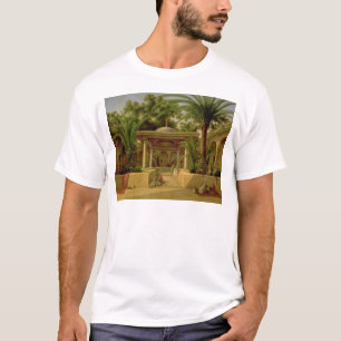 T-shirts A fonte de Khabanija, o Cairo, 1845