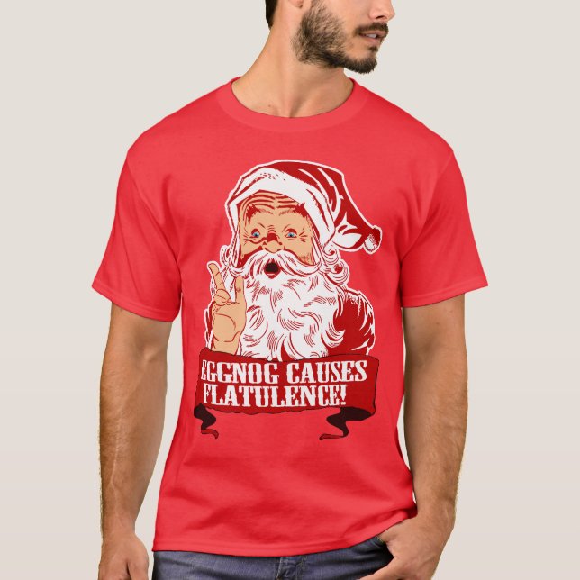 T-shirts A gemada causa a flatulência (Frente)