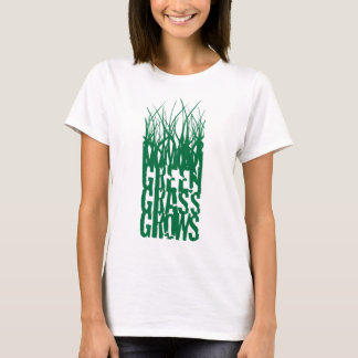 T-shirts A grama verde cresce