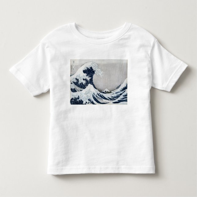 T-shirts A grande onda fora de Kanagawa (Frente)