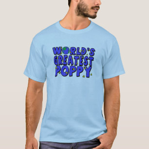 T-shirts A grande papoila do mundo