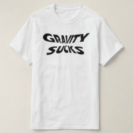 T-shirts A Gravidade é um Desastre - Humor de Física Engraç