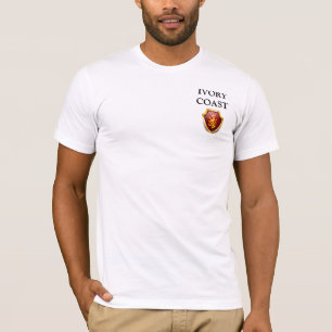 T-shirts A herança alinha a preparação da COSTA DO MARFI