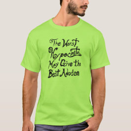T-shirts A hipócrita a mais má
