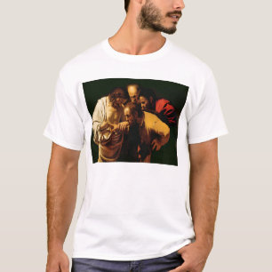 T-shirts A incredulidade de St Thomas, 1602-03