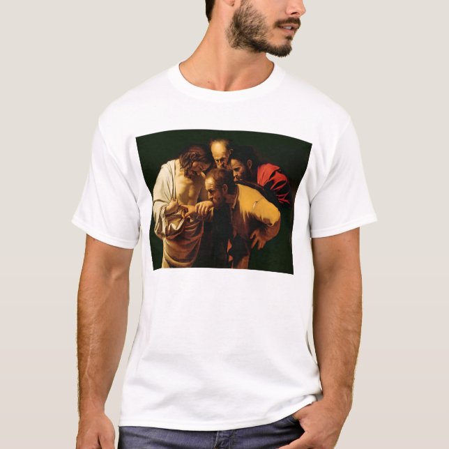 T-shirts A incredulidade de St Thomas, 1602-03 (Frente)