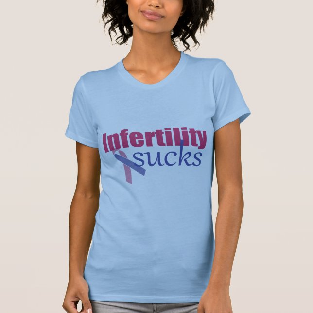 T-shirts A infertilidade suga (Frente)