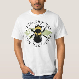 T-shirts A ioga fala: Salvar as economias da abelha… o
