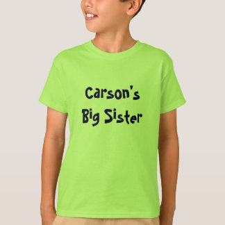 T-shirts A irmã mais velha de Carson