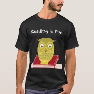 T-shirts a leitura é divertimento