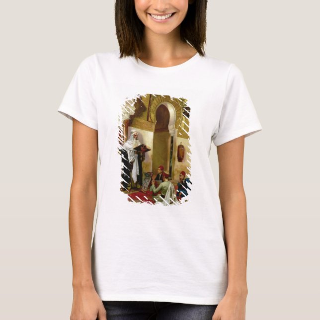 T-shirts A lição (óleo na canvas) (Frente)