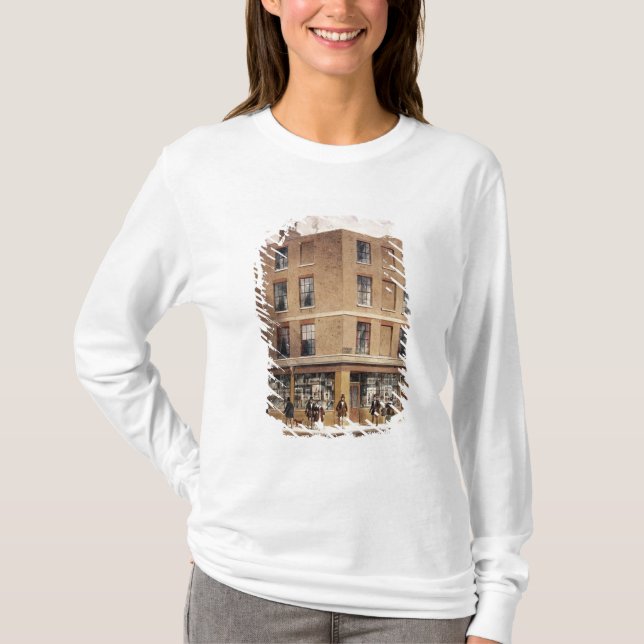 T-shirts A loja de cópias da lua do vereador, (Frente)