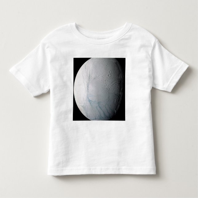 T-shirts A lua de Saturno Enceladus 2 (Frente)